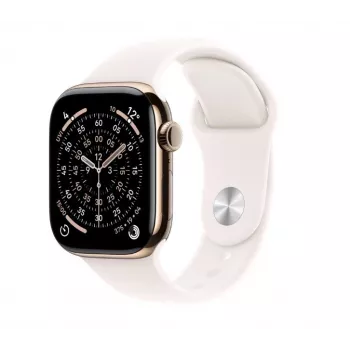 Smartwatch Apple Watch Series 11 GPS + Cellular 42mm Gold Titanium Case Light Blush Sport Band M/L