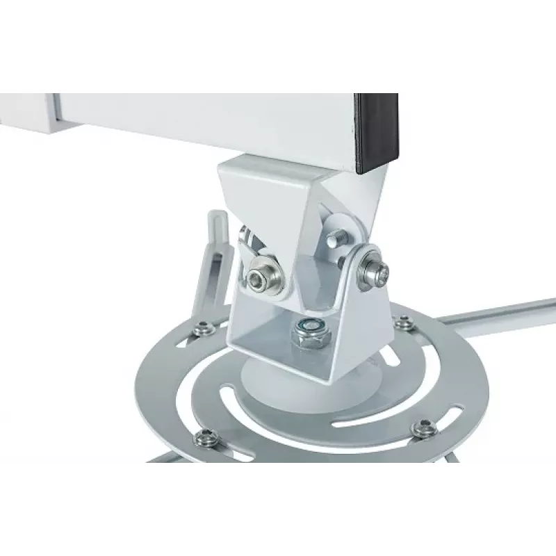 Wall mount AVTEK WallMount Next 1200 — steel, white, telescopic, 360° swivel, tilt ±42°, max load 20 kg