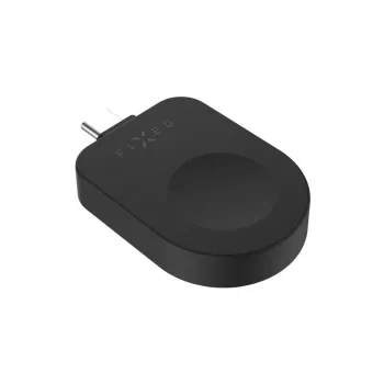 Fixed USB-C charging adapter FIXED FIXDW-AWAP-BK for Apple Watch Powerstation Uni, compact replacement