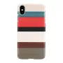 Smartphone case man and wood for iPhone X/XS — Corallina White