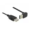 USB Cable DeLOCK 1m USB 2.0-A to USB 2.0-A Black
