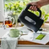 Electric kettle Adler AD 1379B — 1.7 L, 1850–2200 W, hinged lid, 360° base, black