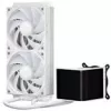 Jonsbo D32 PRO PC-Enclosure + TRYX PANORAMA SE Complete Liquid Cooling, ARGB - 240mm, White