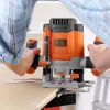 Router/Trimmer Black & Decker KW1200EKA-QS — compact router with adjustable depth settings, ergonomic design