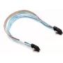 Supermicro CBL-SAST-1256-100 Serial Attached SCSI SAS cable 56 m Slimline X4 4x SATA