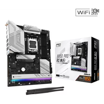 ASRock B850 Pro RS WiFi AM5 ATX Motherboard