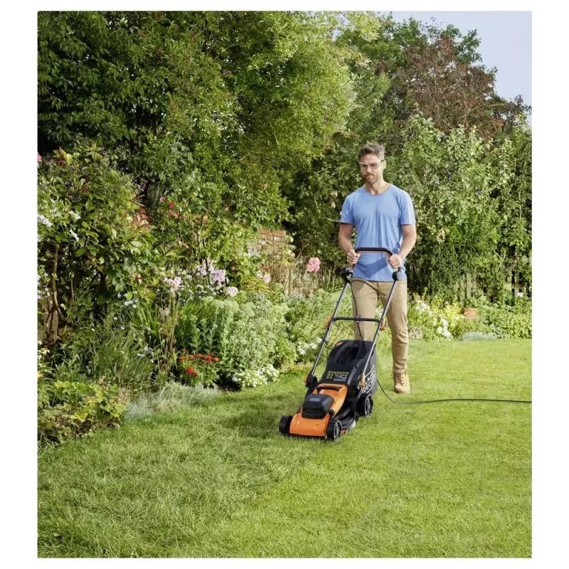 Lawn Mower Wired 1400W BEMWP340 BLACK+DECKER