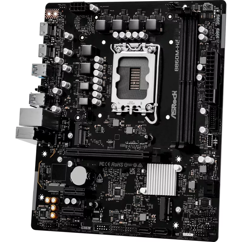 ASRock B860M-H2 DDR5 LGA1851 Micro-ATX Motherboard
