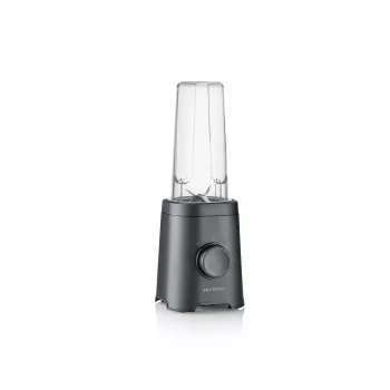 Tabletop blender SEVERIN SM 3743 — 0.6 L bowl, 320 W, black, stainless steel blades