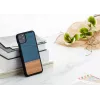 Phone case man and wood for iPhone 11 Pro Max — denim black protective cover
