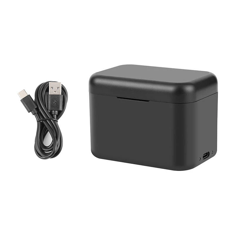 Charging case Puluz PU999B for Insta360 X4 — black, for camera batteries and memory cards