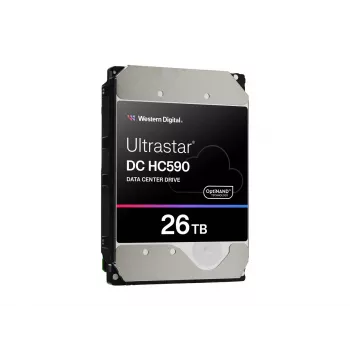 Western Digital DC HC590 internal hard drive 26 TB 7200 RPM 3.5 SAS