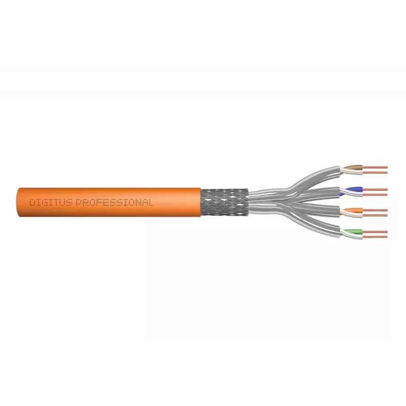 Network Cable Digitus Cat.7 S/FTP Simplex Dca-s1a d1 a1 25m Orange