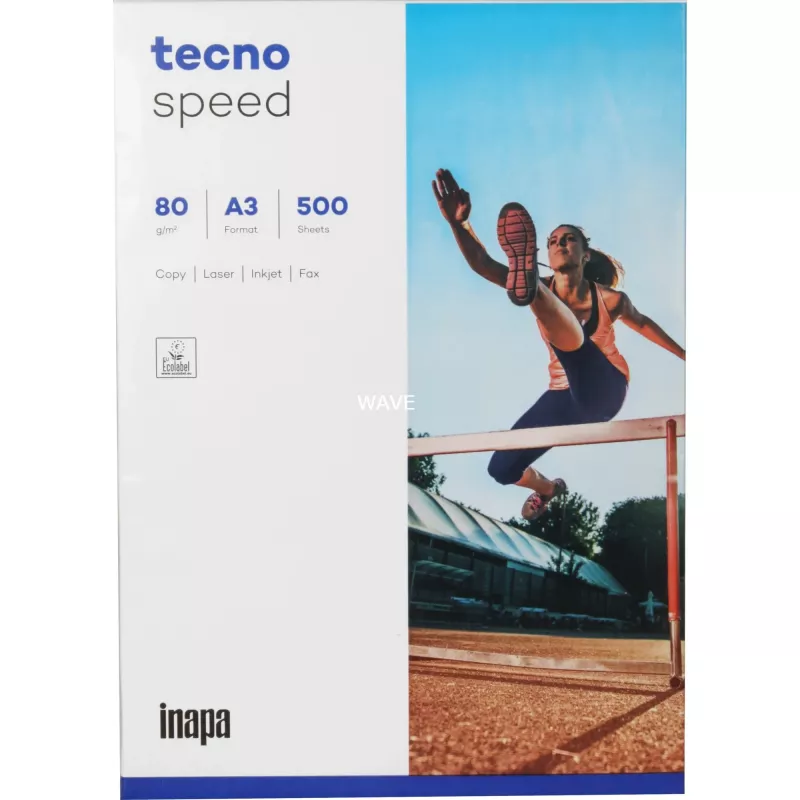 A3 Printing Paper inapa-tecno Tecno Speed 500 Sheets White