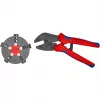 Knipex 97 33 02 cable crimper Crimping tool Blue, Red
