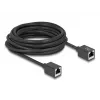 Networking cable DeLOCK 90334 RJ-45 Cat6a 7.5 m Black
