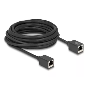 Networking cable DeLOCK 90334 RJ-45 Cat6a 7.5 m Black