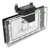 Water block Alphacool 14488 Acrylic Brass Nylon Black Transparent