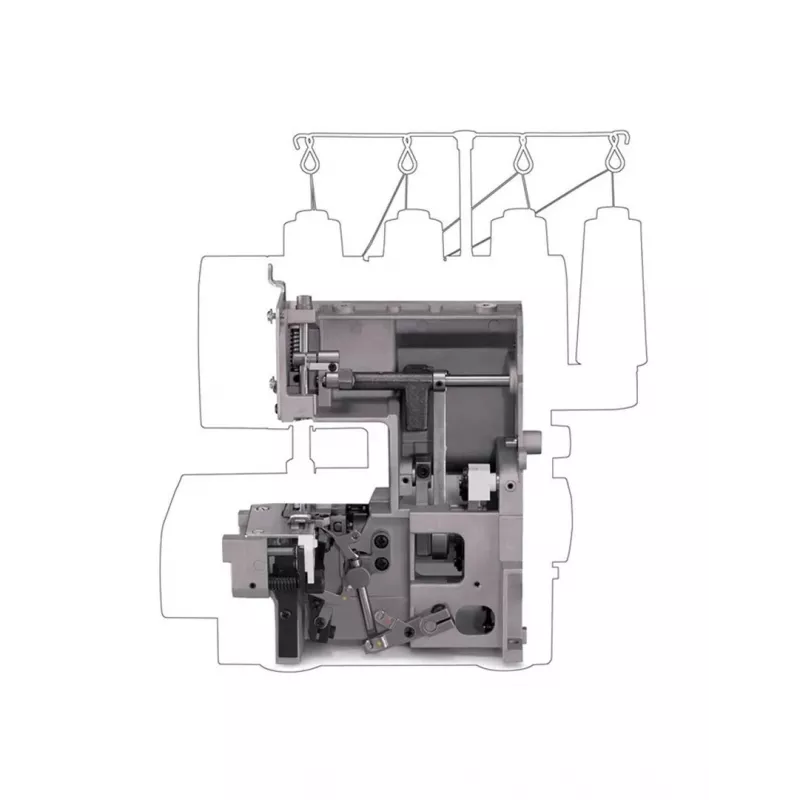 SINGER sewing machine HD0405 electric silver heavy duty