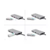 Port blocker DeLOCK 20926 USB Type-C 5 pieces + lock tool