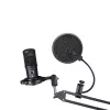 Studio microphone Easypix 62021 Black