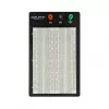 Breadboard DELOCK 18314 — solderless prototype board, metal/plastic, 109×165×1 mm, black/white