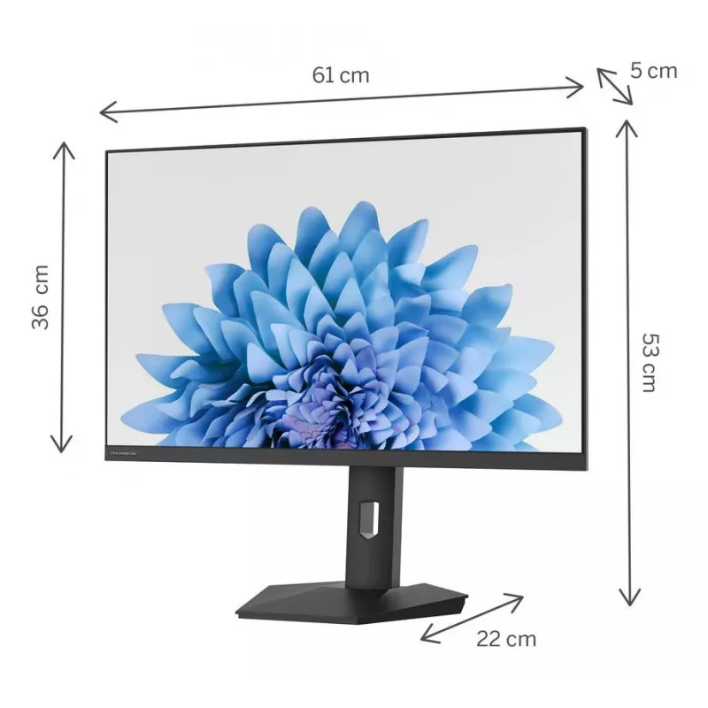 LCD Monitor | THOMSON | 27 | 1920 x 1080 pixels | Full HD | Native aspect ratio 16:9 | Flat | M27FB5C15