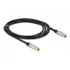 Coaxial Cable RG-6/U DeLOCK 88946 2m IEC Black