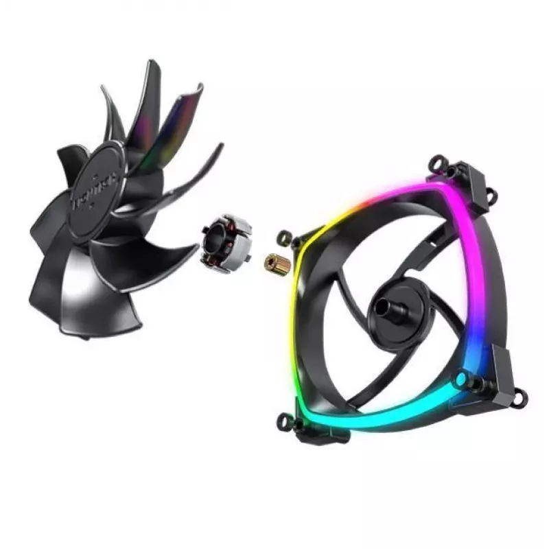 Montech RX120 PWM Computer case Fan 12 cm Black 3 pc(s)