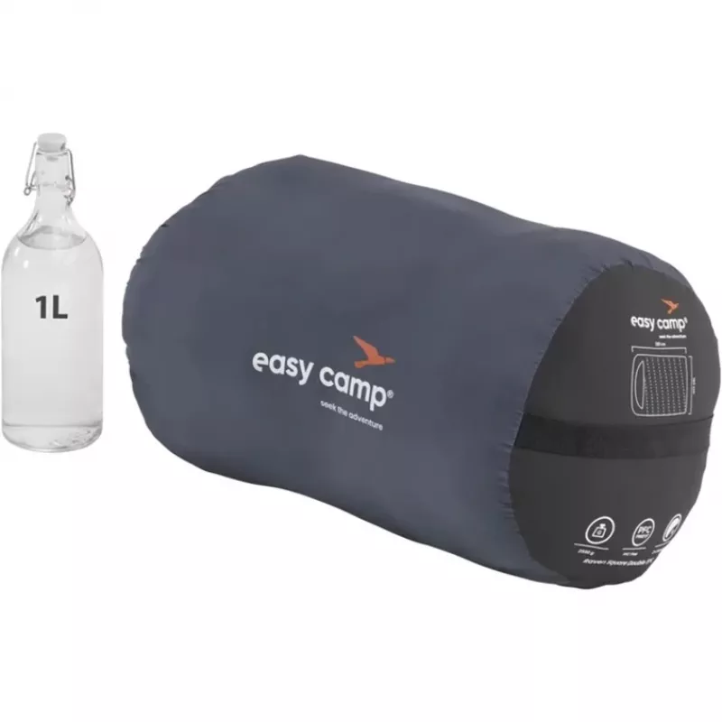 Sleeping Bag Easy Camp 240209 Adult Microfibre Oxford Polyester Black