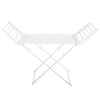 Foldable electric clothes drying rack Adler AD 7821 — Silver White, IP22 protection