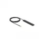 WiFi antenna DELOCK 5.8 GHz RP-SMA plug omnidirectional 3 dBi with 3 m RG-174 cable, black, self-adhesive