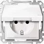 Merten MEG2414-0319 Socket Outlet Type F White (MEG2414-0319)
