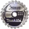 Makita Specialized EFFICUT - Circular Saw Blade - for Wood - 165 mm - 25 Teeth (B-62985)