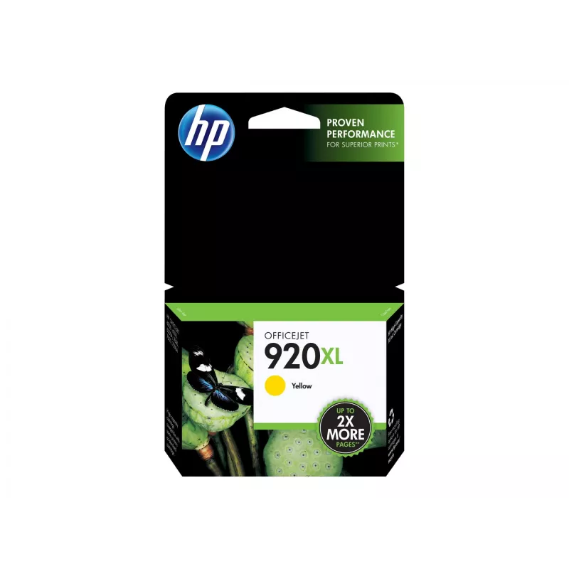 HP 920XL High Yield Yellow Original Ink Cartridge, Yellow, 1 pc(s), 700 pages
