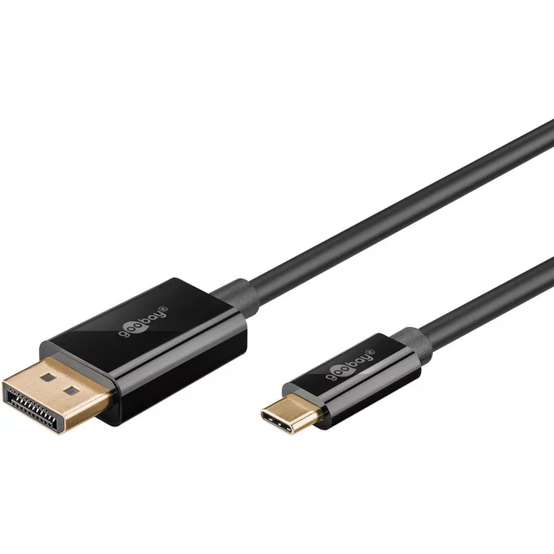 USB-C to DisplayPort cable GOOBAY 75704, 1 m, up to 4K@60Hz