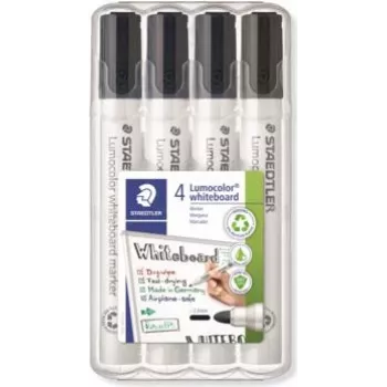 Whiteboard marker Staedtler 351WP4-9X black 2.0 mm tip