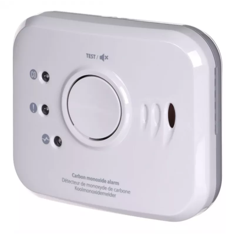 Carbon Monoxide Detector FireAngel NM-CO10X Interface Model with Wired Interface for Home Safety