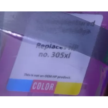 Inkjet Colour Cartridge Superbulk HP 305XL (3YM63AE) 17 ml, compatible with HP DeskJet 2820e