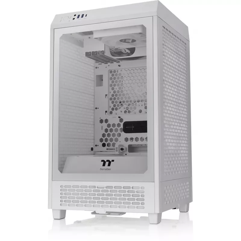 Thermaltake The Tower 200 Micro-Tower Mini-ITX-case with display window white