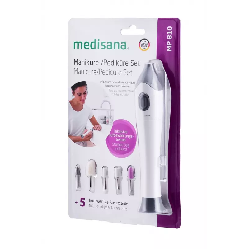 Medisana MP 810 manicure and pedicure device, white