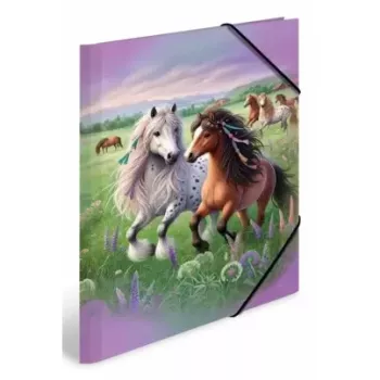 Envelope folder HERMA Elasticated folder A3 Cardboard Horse World