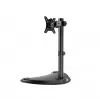 Monitor desk stand GEMBIRD MS-D1ST-04 for 13–32-inch screens, adjustable height and tilt, VESA 75x75–100x100, up to 8 kg