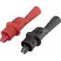 VOLTCRAFT Krokodilklemme Plug 4 mm CAT III 1000 V, CAT IV 600 V Black, Red MSK-104 (VC-8083495)