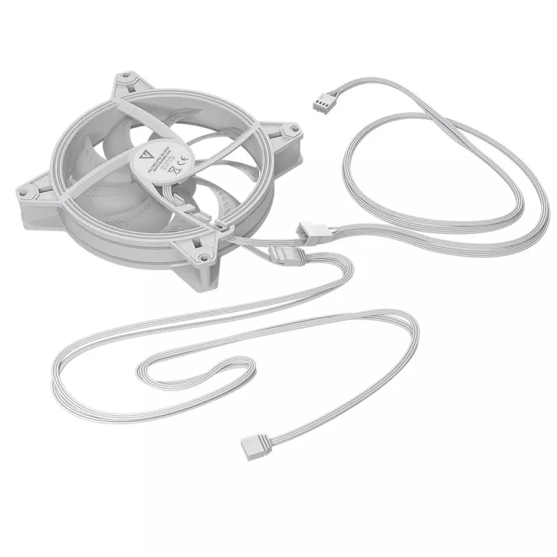 Case fan MODECOM VOLCANO APEX 140 ARGB WHITE 140mm Reverse
