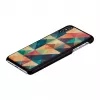 Phone case iKins for iPhone XS Max — mosaic pattern, black