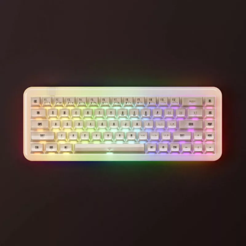 Mechanical Gaming Keyboard AKKO YU01 Antique Jade 65% RGB with V3 Piano Pro Switches