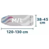 Ironing board top cover VILEDA Total Reflect Blue Grey White for 1300 x 450 mm boards