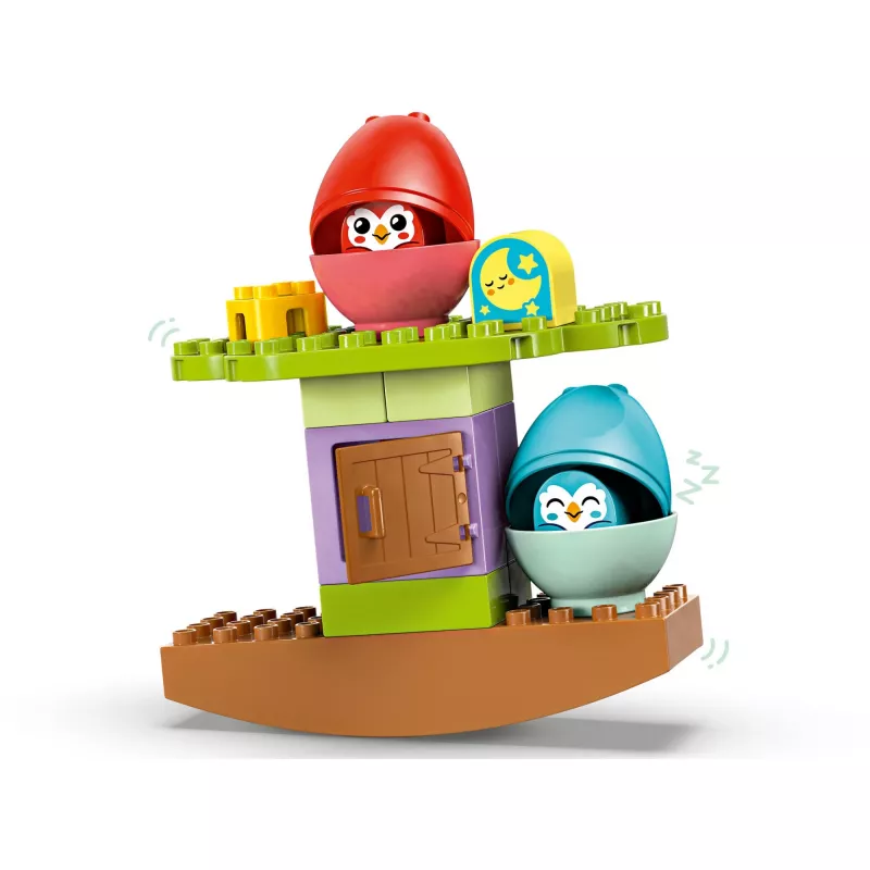 Building toy LEGO DUPLO Balancing and Stacking Tree 10440 — 27 pieces, for ages 1.5+, large colorful blocks