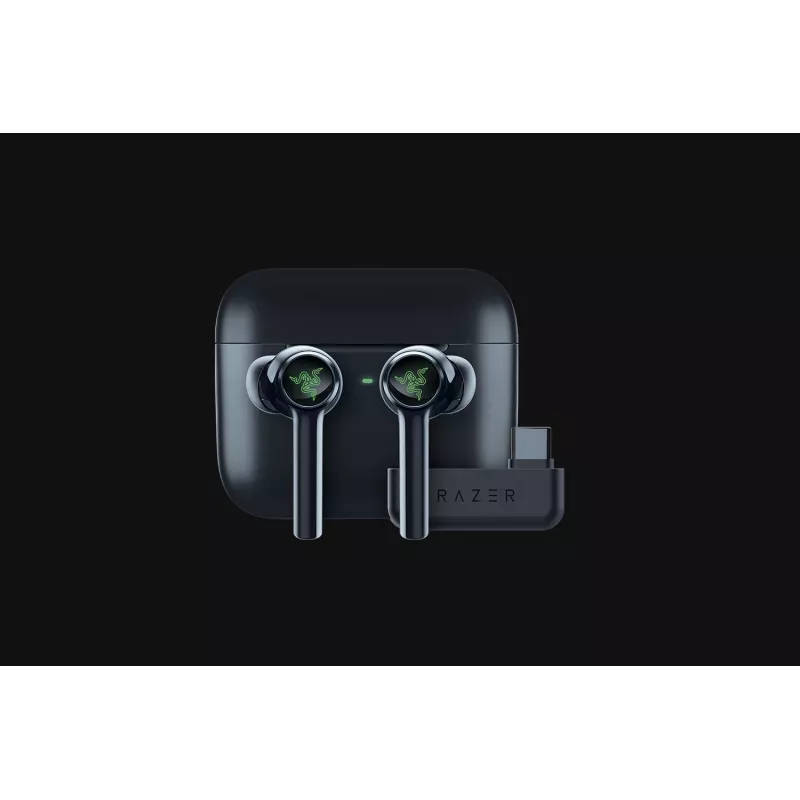 Razer Hammerhead Pro HyperSpeed Headphones True Wireless Stereo (TWS) In-ear Gaming Bluetooth Black